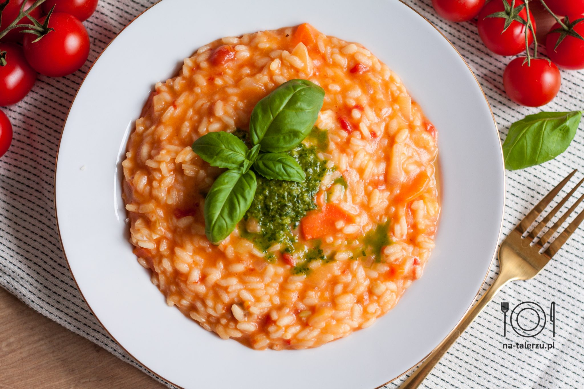 Pomidorowe Risotto Jamiego Olivera