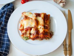 Cannelloni ze szpinakiem i ricottą