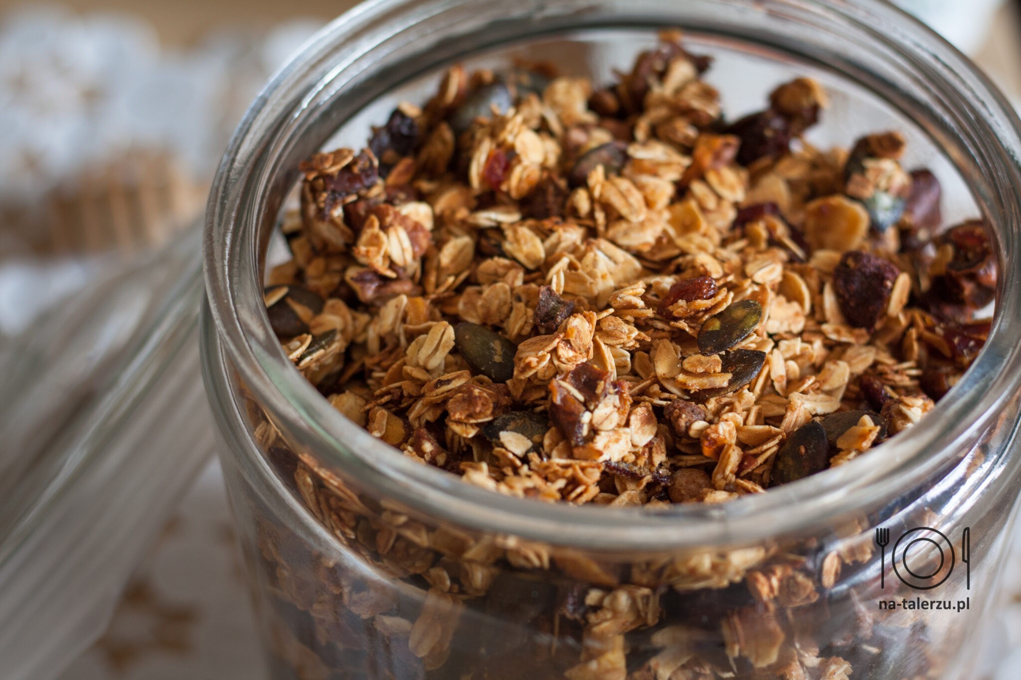 Domowa granola prosty przepis na śniadanie Natalerzu.pl