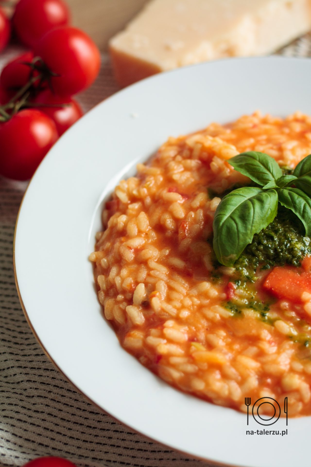 Pomidorowe risotto Jamiego Olivera