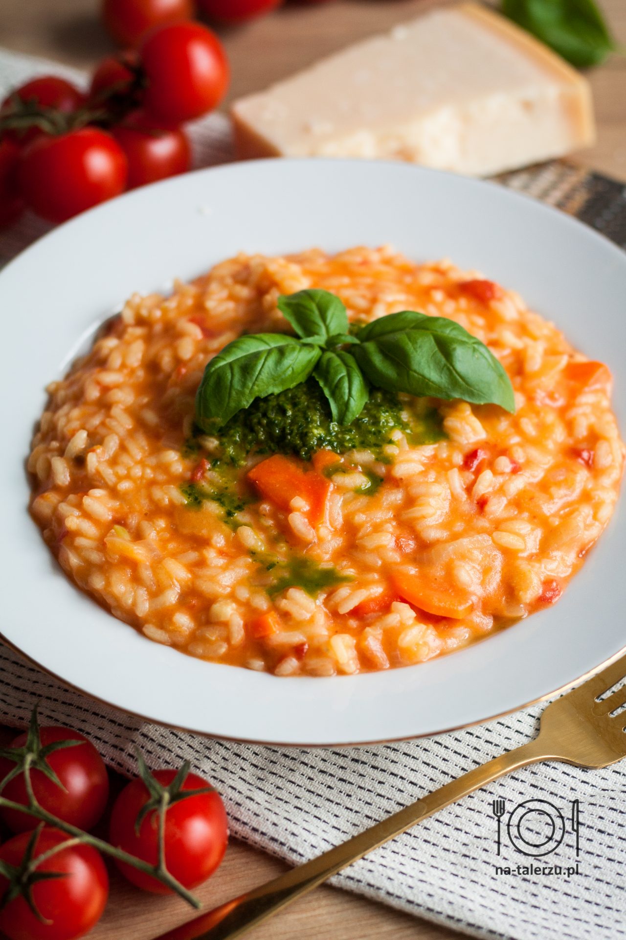 Pomidorowe risotto Jamiego Olivera