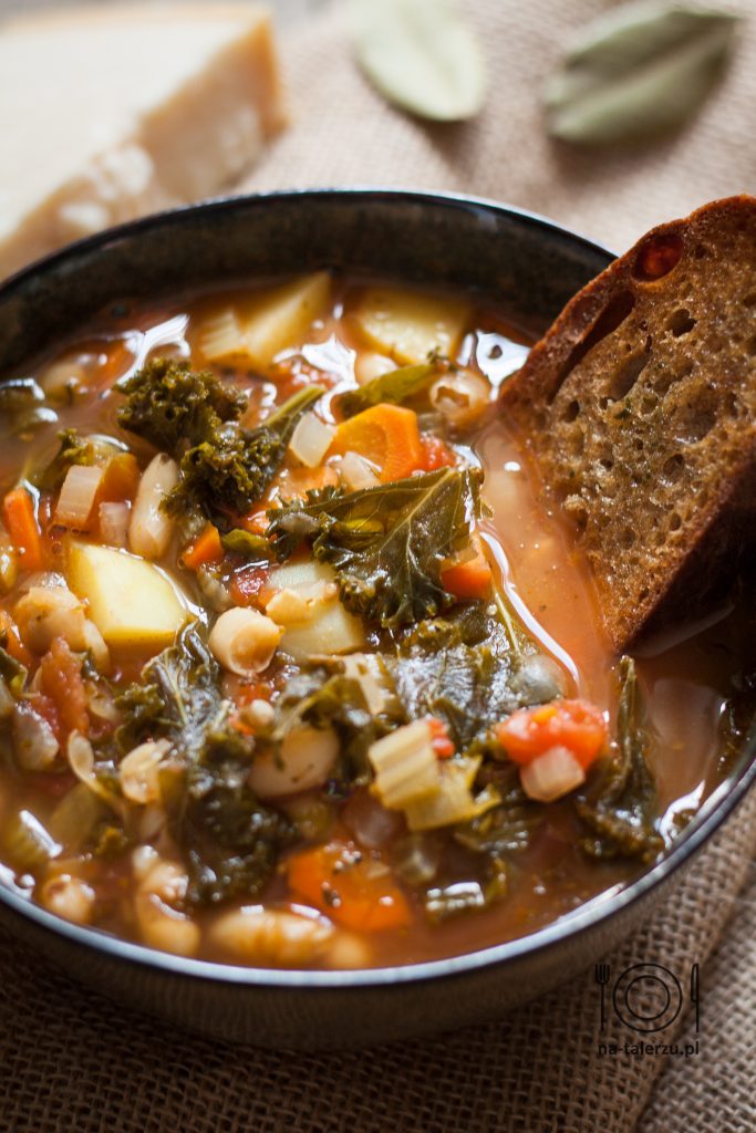 Minestrone - włoska zupa jarzynowa