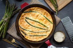 Frittata ze szparagami
