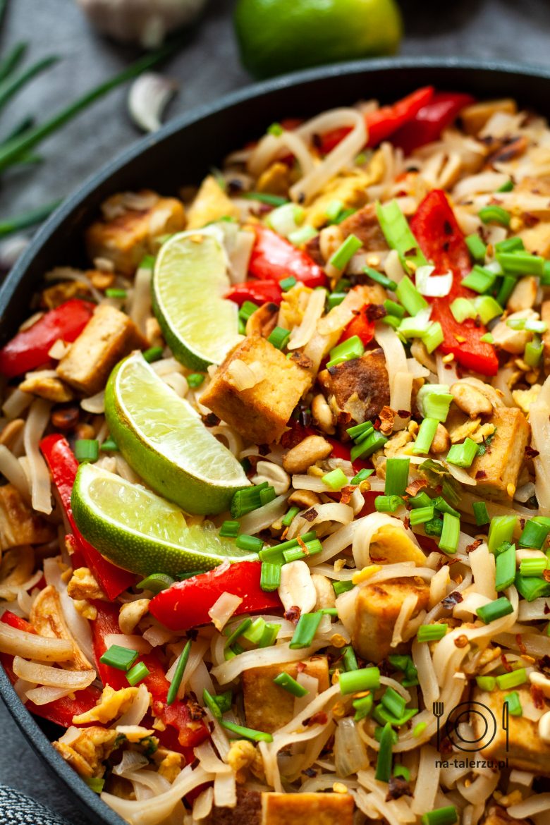 Pad Thai Z Tofu - Przepis Na Szybki Obiad - Na-talerzu.pl