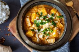 Kurczak korma z dynią