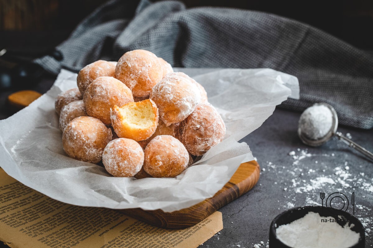 pączki z serka homogenizowanego