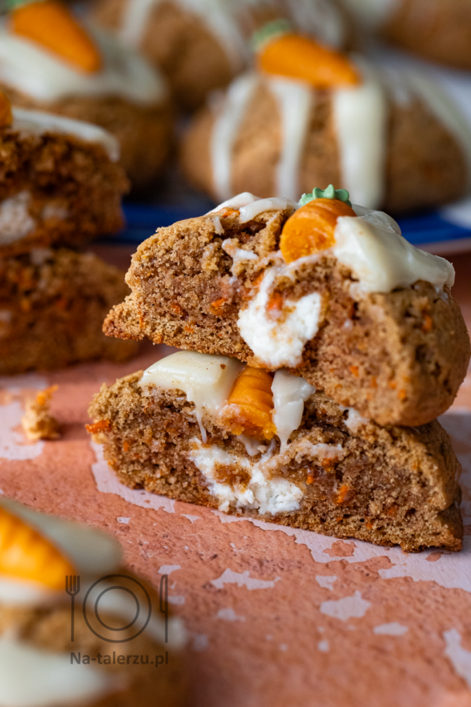 Nadziewane ciasteczka marchewkowe