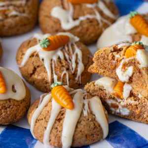 Nadziewane ciasteczka marchewkowe