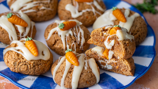 Nadziewane ciasteczka marchewkowe